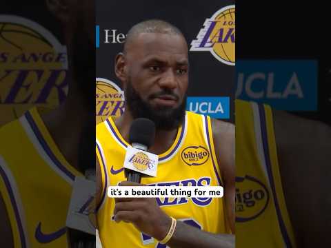 “The love of the game is still HIGH…” Lebron on what continues to motivate him at year 23!