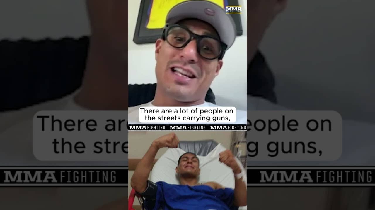 'They had terrible aim. They only hit me once' - #UFC’s Édgar Cháirez recounts near-death story