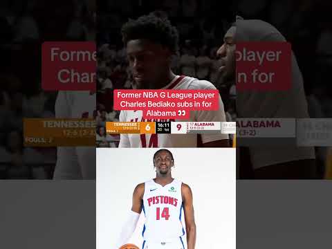 Charles Bediako returns to Alabama and gets on board