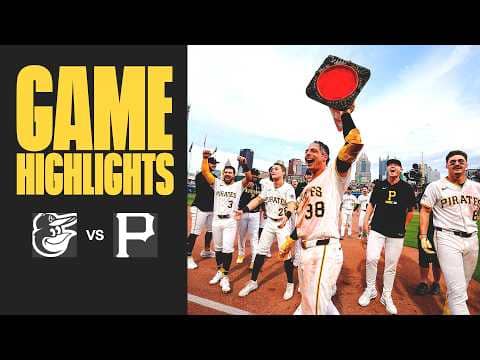 Nick Yorke Delivers Walk-Off, Pirates Rally Past Orioles | Game Highlights (4/4/26)