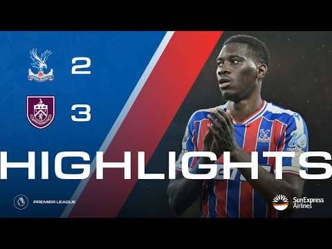 FIRST-HALF MADNESS 🤯 | Crystal Palace 2-3 Burnley | Premier League