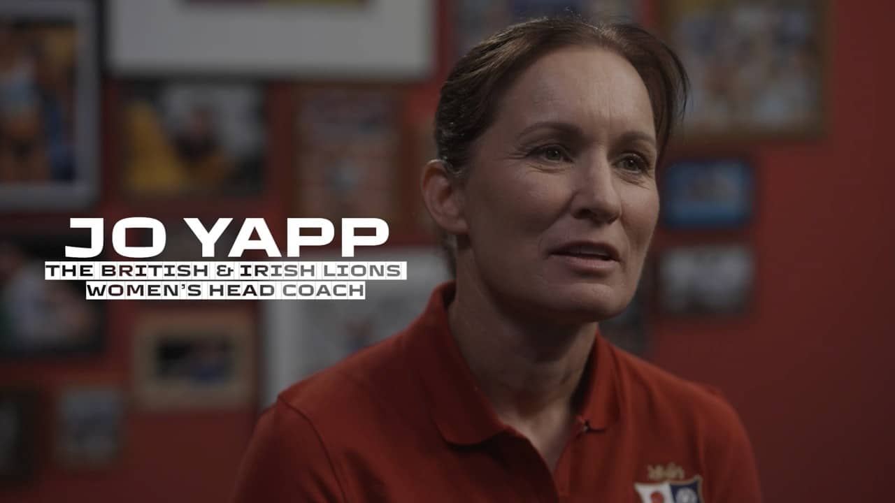 Exclusive: Hear Jo Yapp’s First Words as Lions Women’s Head Coach
