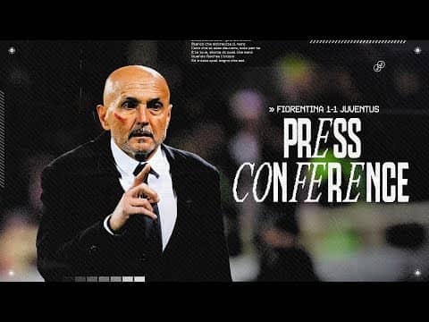 "La prima cosa da fare è tornare a vincere" | Le parole di Spalletti dopo Fiorentina-Juventus 1-1