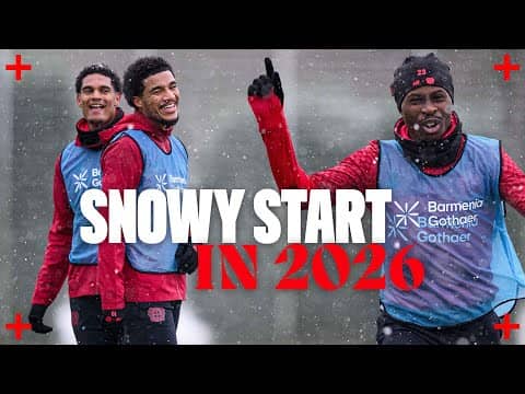 Snowy start in Leverkusen: First week of training in 2026