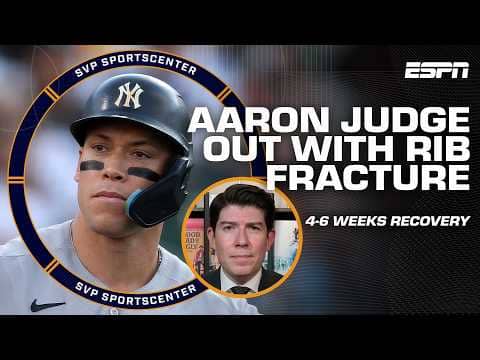 Aaron Judge diagnosed with stress fracture of right rib | SC with SVP