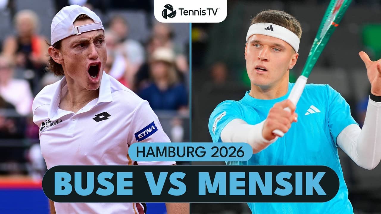 Ignacio Buse BAGELS Jakub Mensik 🥯 | Hamburg 2026 Highlights