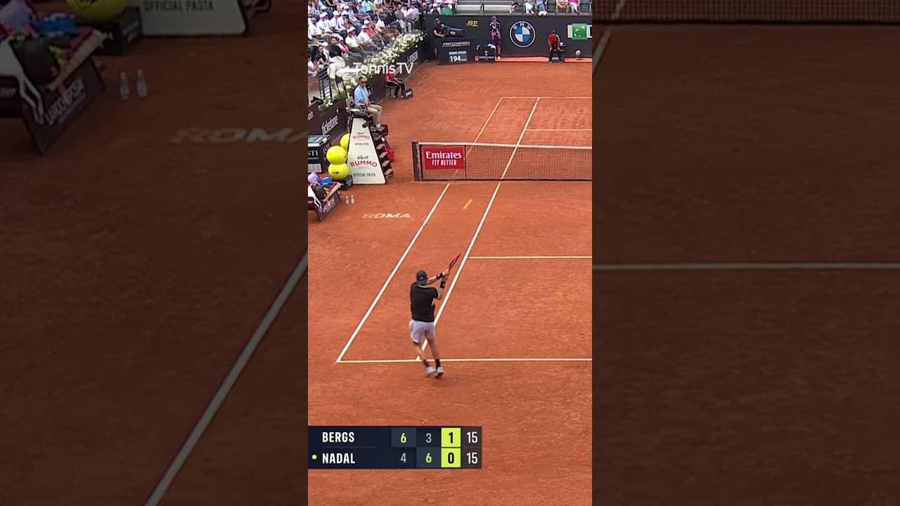 Nadal Falls... Wins The Point Anyway 🤷‍♂️