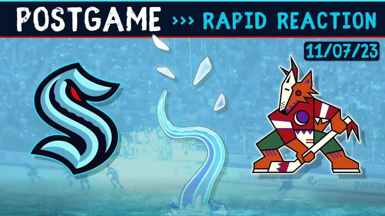 Kraken vs. Coyotes Postgame Recap