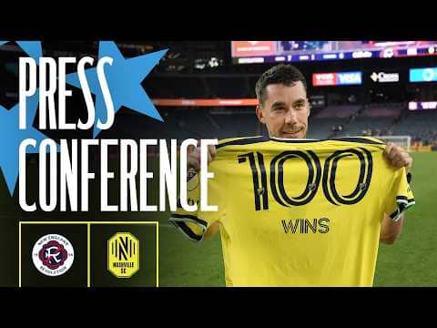 Dan Lovitz | Post-Match Press Conference at New England Revolution