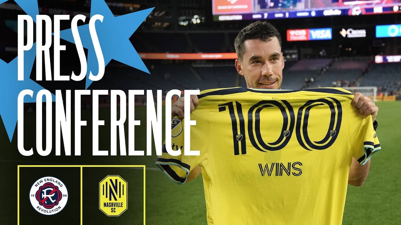 Dan Lovitz | Post-Match Press Conference at New England Revolution