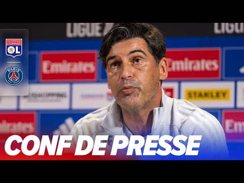PAULO FONSECA AVANT OL - PSG : "UN MATCH QUI MOTIVE DAVANTAGE"