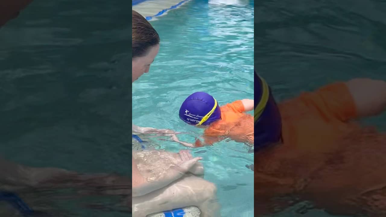 Swim Arounds For Safety #swim #swimming #pool #learning #learntoswim