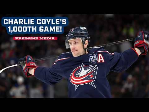 CHARLIE COYLE'S SET TO PLAY IN HIS 1,000TH GAME TONIGHT! 🎉 | Pregame Media