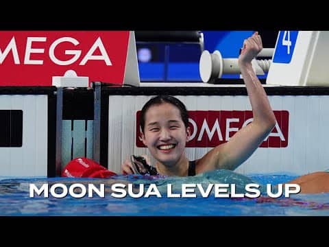 Moon Sua Secures Gold in 200m Breaststroke | World Junior Champs 2024