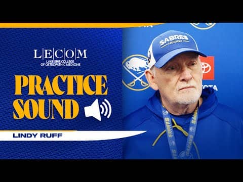 "We Have To Find A Good Medium" | Lindy Ruff Talks Maintaining Leads, Updates | Buffalo Sabres