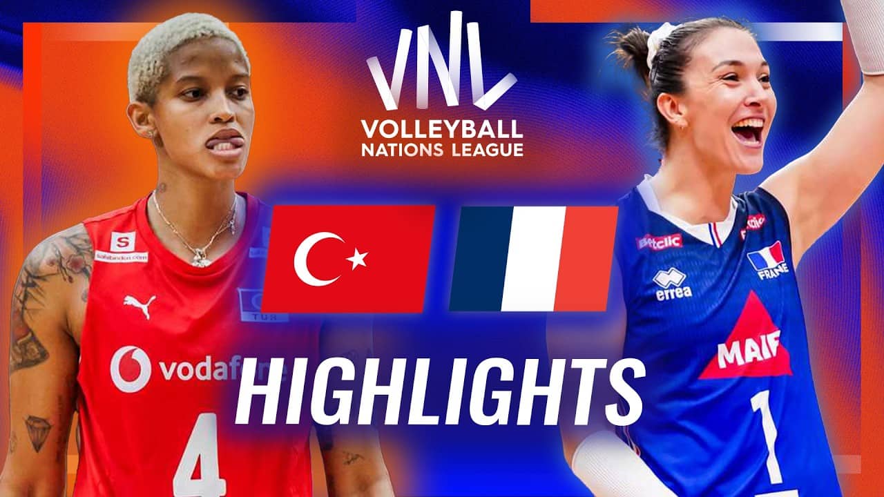 Türkiye 🇹🇷 vs. France 🇫🇷 - Highlights | Week 2 | Women's VNL 2026