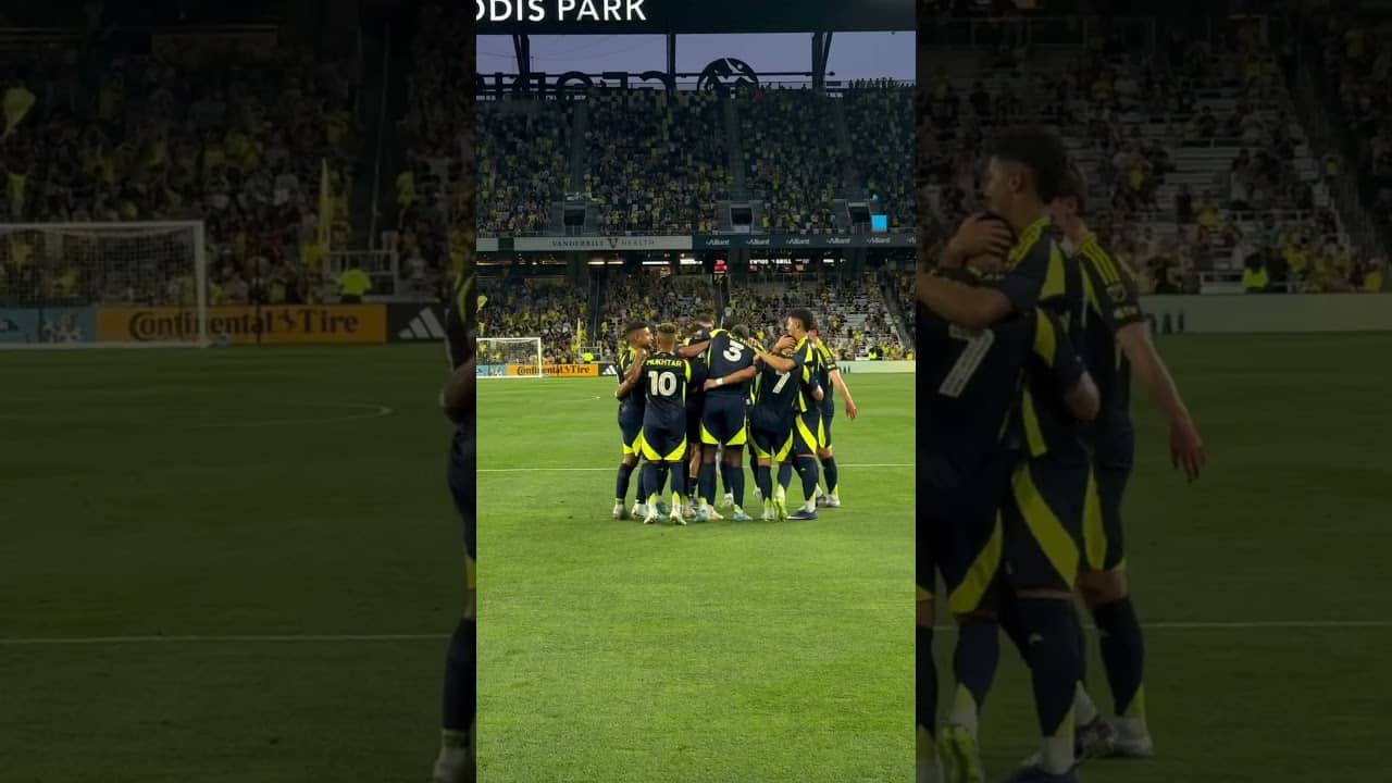JEISSON OPENS THE SCORING 🇨🇴🕺 #MLS #Nashville #soccer #goal #celebration