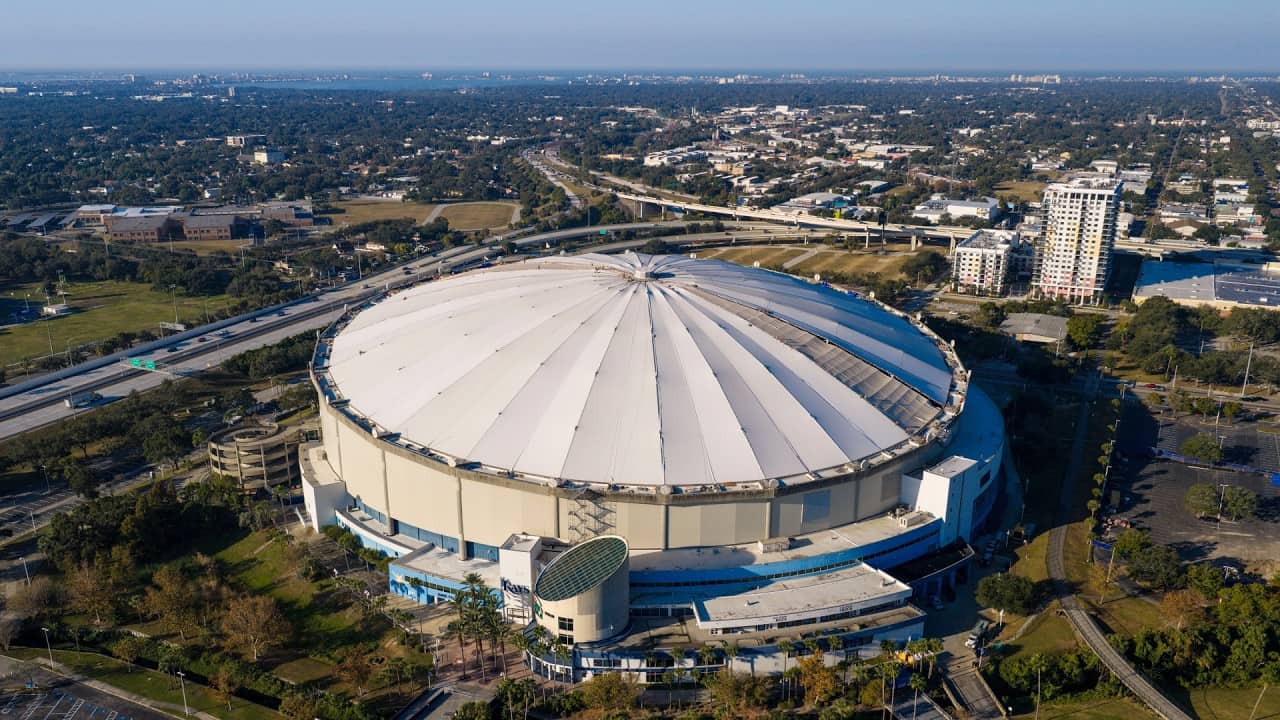 The Rays return to Tropicana Field