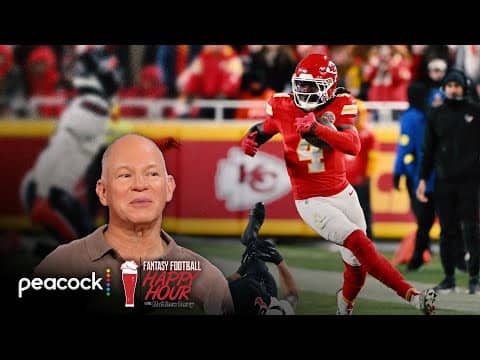 Rashee Rice will still be 'the guy' for Mahomes in 2026 | Fantasy Football Happy Hour | NFL on NBC