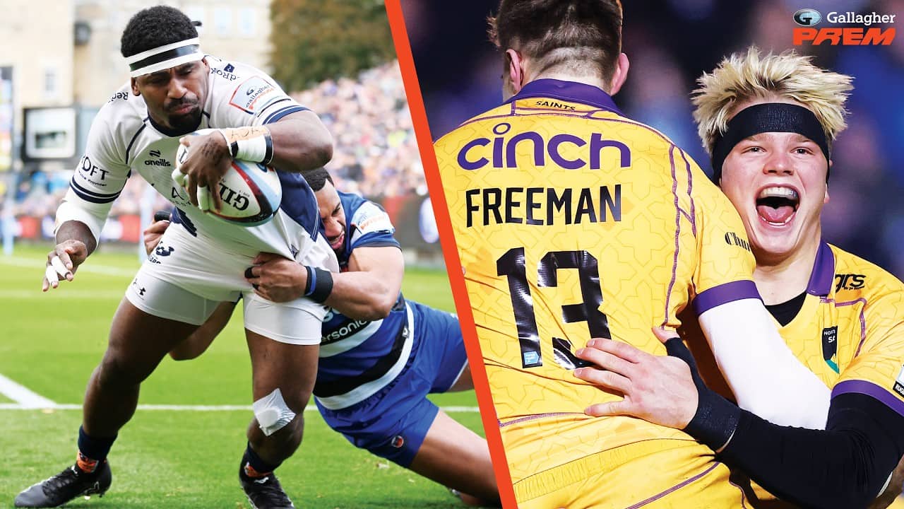 Fastest Tries Of The Season | Lightning-Fast Finishes | Gallagher PREM Rugby 25/26