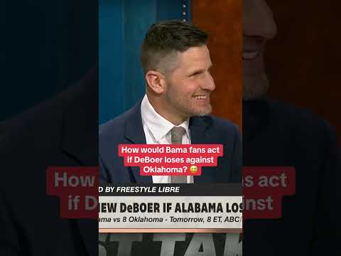 Stephen A. warns Kalen DeBoer to not lose to Oklahoma 😬