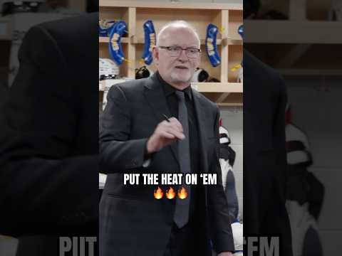 Owen Power & Lindy Ruff Get The Sabres Hyped #hockey #nhl #buffalo