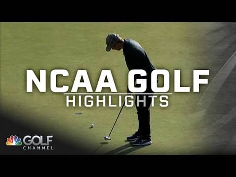 NCAA Golf highlights: 2025 Men's Folds of Honor Collegiate, Round 1 | Golf Channel