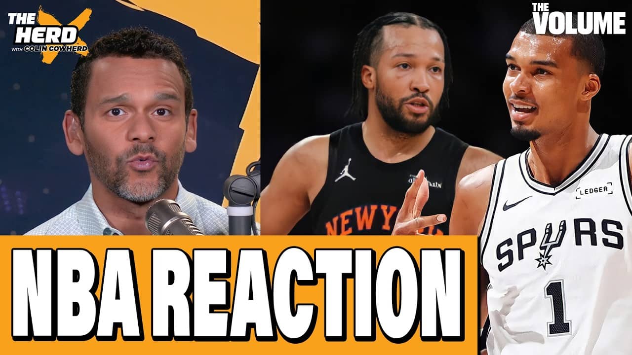 NBA Reaction: Spurs BOUNCE BACK vs. Thunder + will Knicks WIN FINALS? | THE HERD