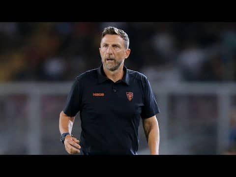 Conferenza stampa di mister Di Francesco: vigilia di Lecce-Cagliari