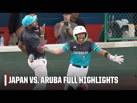 LATE-GAME HEROICS 🔥 Japan vs. Aruba | Full Game Highlights | Little League Baseball World Series