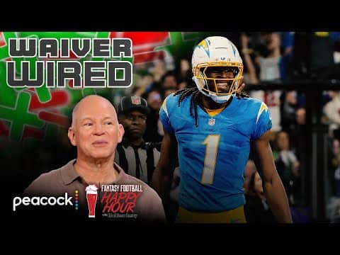 Target WRs Johnston, Brown for Week 2 waivers | Fantasy Football Happy Hour | NFL on NBC