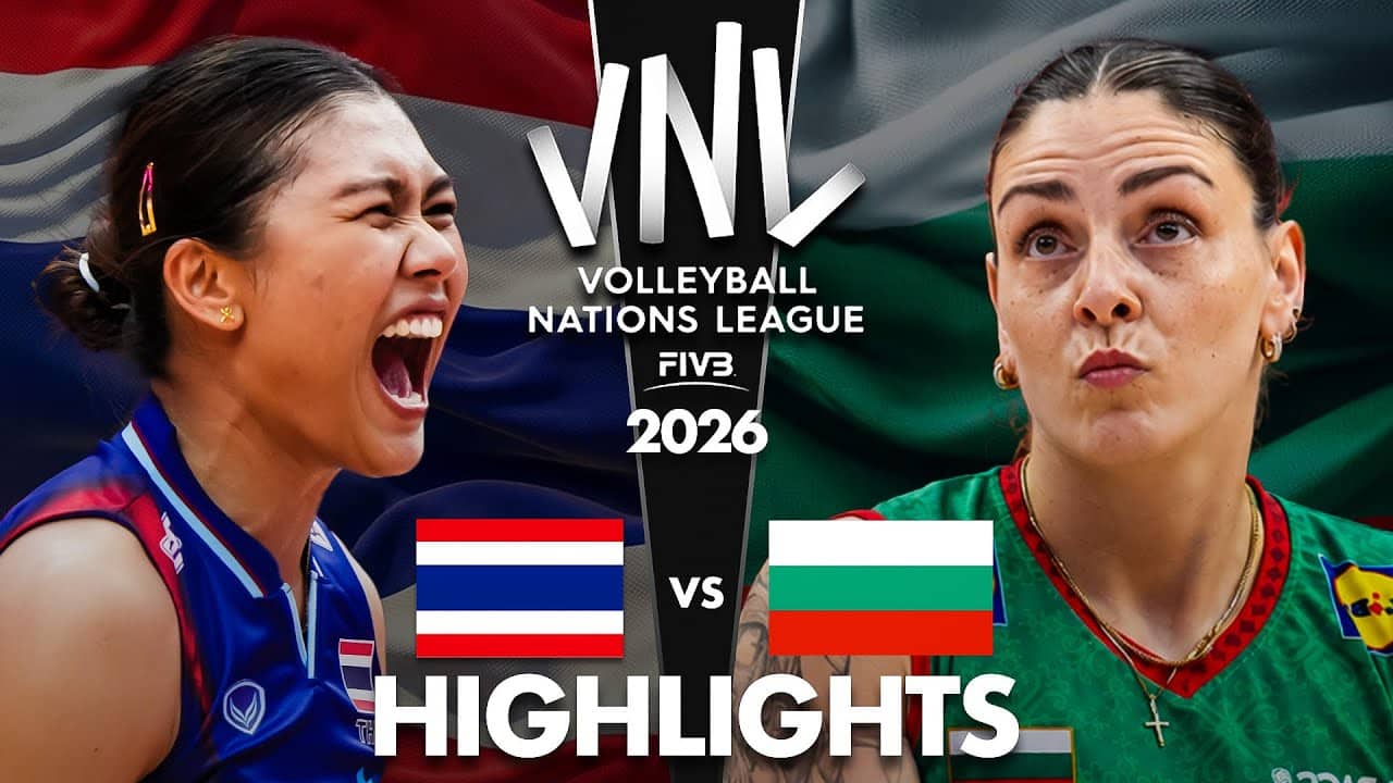 Thailand 🇹🇭 vs Bulgaria 🇧🇬 | Highlights | Women's VNL 2026