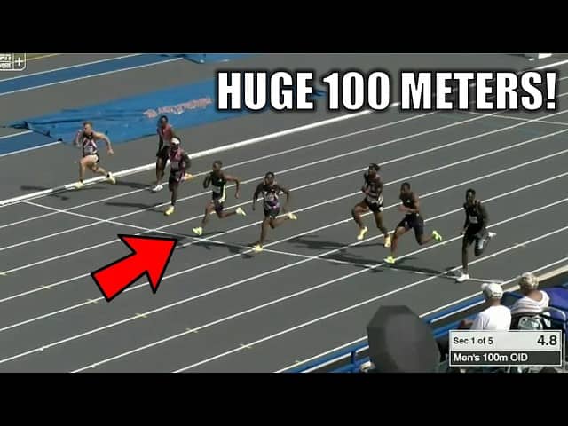 Men's 100 Meters Was CRAZY!! || 2026 Tom Jones Invitational