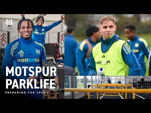 MOTSPUR PARKLIFE: Tottenham Hotspur Preparations | Chukwueze receives his Legend of the Match trophy