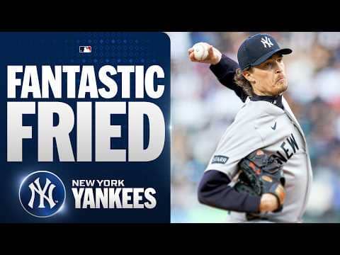 Max Fried was fantastic for the Yankees! (6 strikeouts in 7 quality innings) 🤩 | MLB Highlights