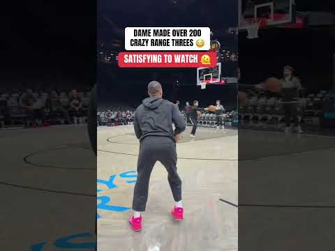 Dame hit over 200 3s  🤯