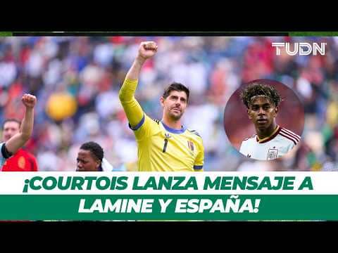Las revelaciones de Courtois previo al Bélgica vs. España | TUDN