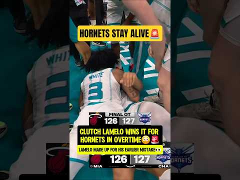 WILD LaMelo OT GAME WINNER🚨😳