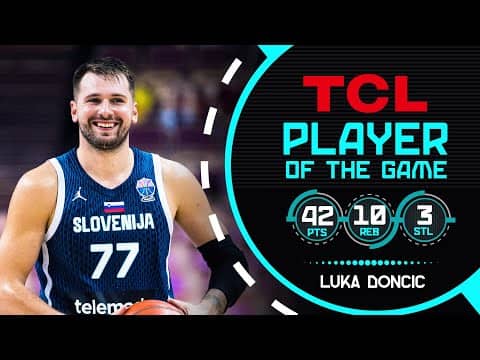 🇸🇮 Luka Doncic erupts for 42 PTS vs Italy | TCL Player of the Game | FIBA EuroBasket 2025