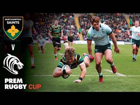 HIGHLIGHTS: Northampton Saints v Leicester Tigers | PREM Rugby Cup