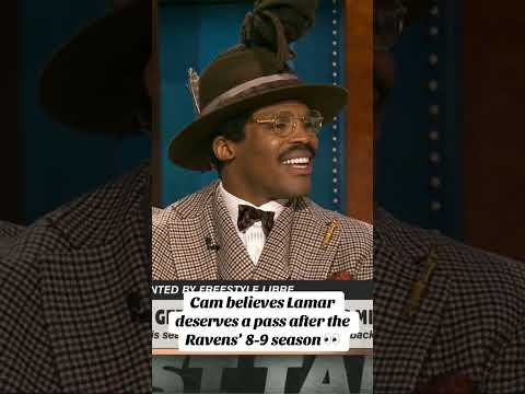 Cam Newton believes Lamar Jackson deserves a pass for missing this postseason 🏈