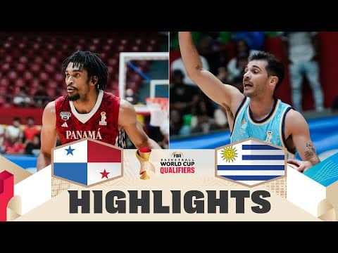 Panama 🇵🇦 v Uruguay 🇺🇾 | Highlights | FIBA Basketball World Cup 2027 Americas Qualifiers