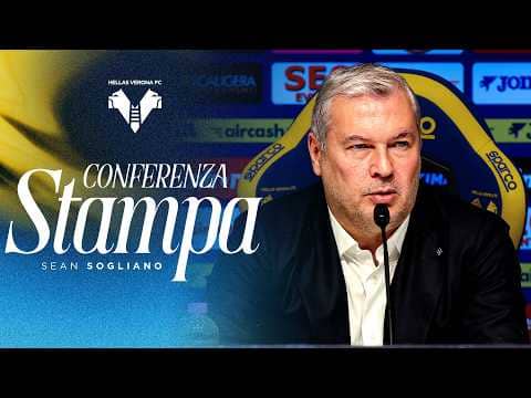 La conferenza stampa del Direttore sportivo Sean Sogliano
