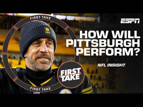 Damien Woody BELIEVES in the Pittsburgh Steelers 🗣️ ‘They can beat the Bills’ 🤯 | First Take