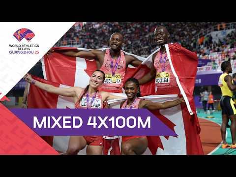 Full Mixed 4x100m Heats & Final | World Athletics Relays Guangzhou 25