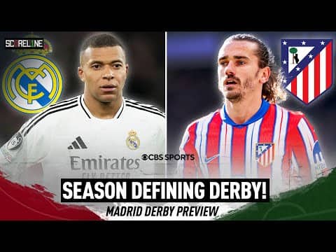 Madrid Derby PREVIEW: Referee drama a distraction tactic? | Real Madrid vs. Atlético Madrid 🔥