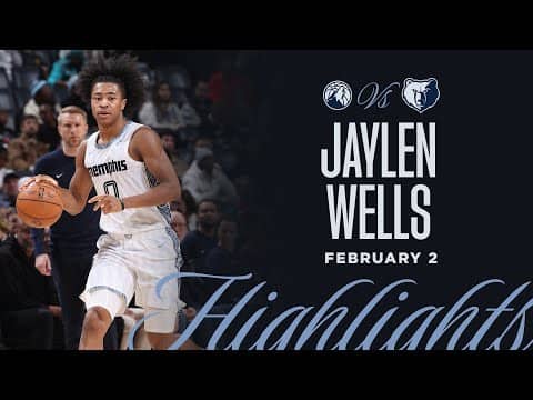 Jaylen Wells Highlights vs. Minnesota Timberwolves