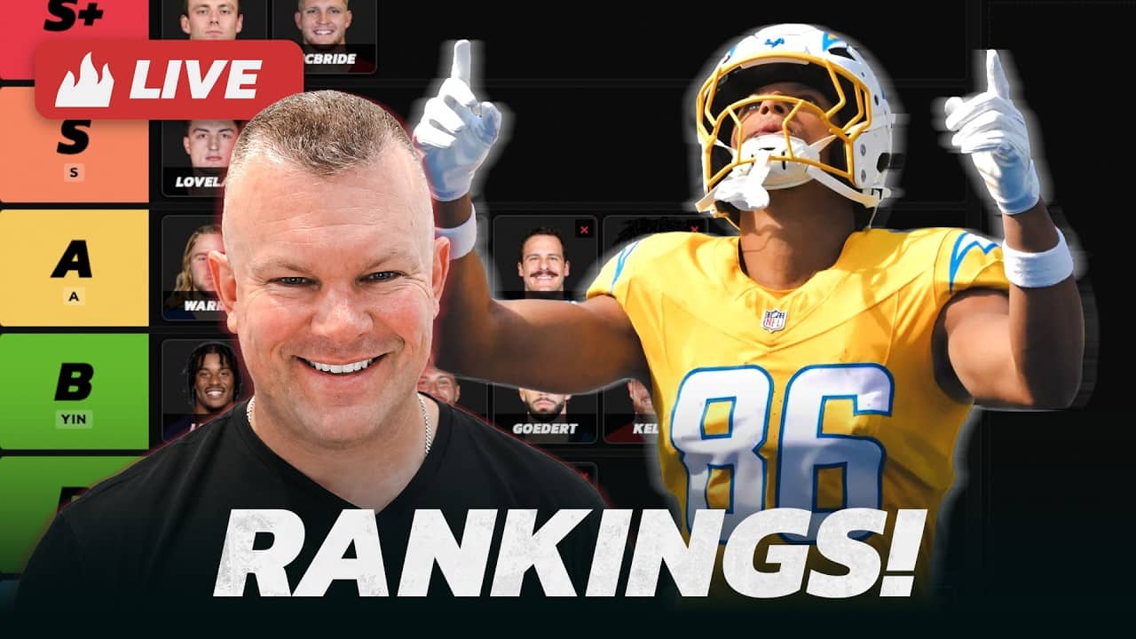 Fantasy Football TE Rankings & Tiers 2026 | Breakouts, Busts & League Winners