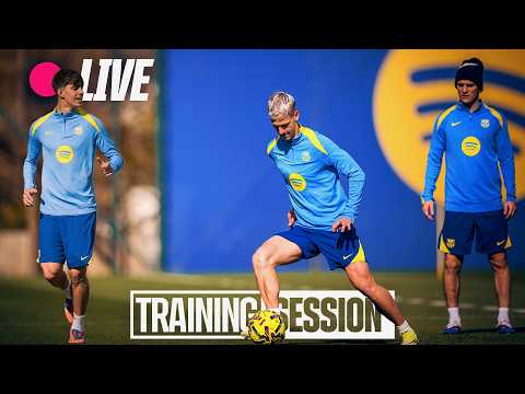 🔴 LIVE | FINAL TRAINING SESSION ahead of FC BARCELONA vs VILLARREAL 🔵🔴