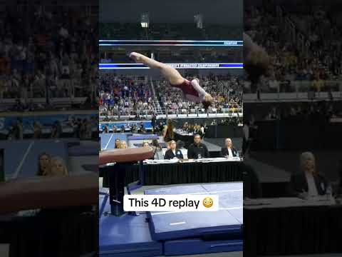 Oklahoma's Lily Pederson's vault was spectacular ✨